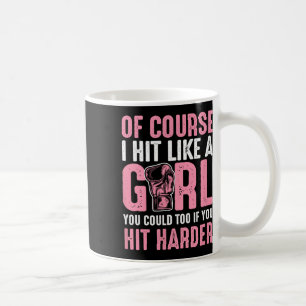 Caneca De Café Claro Que Eu Acerto Como Uma Garota Você Também Po