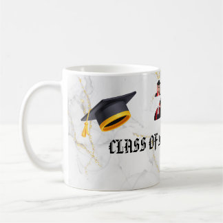 Caneca De Café Class of 2026 Proud Mom Mug, Personalized Name 