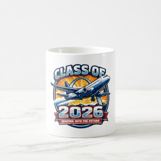 Caneca De Café Class of 2026 - Soaring into the Future