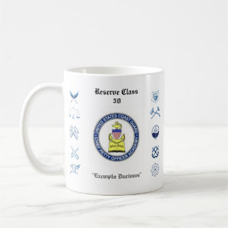 Caneca De Café Classe 50 da reserva da academia de CPOA