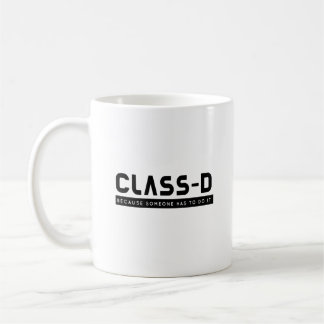 Caneca De Café Classe D Alguém Engraçado Prisonista Do SCP