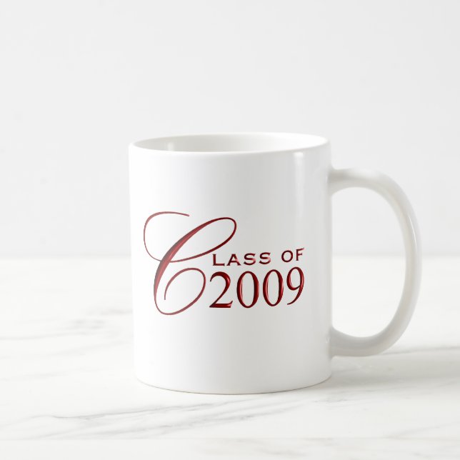 Caneca De Café Classe da graduação 2009 (Direita)