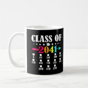Caneca De Café Classe De 12 De Graduação De Jardim De Infância 20