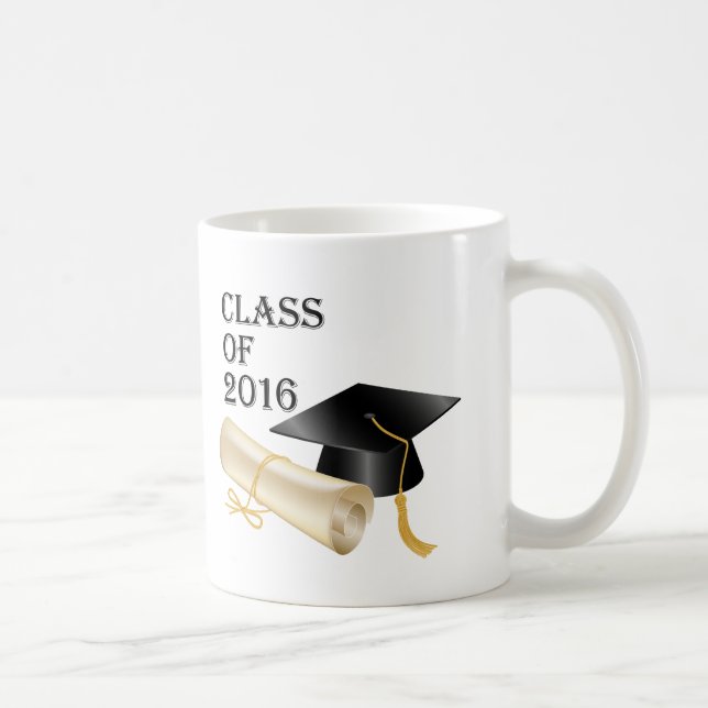 Caneca De Café Classe de 2016 (Direita)