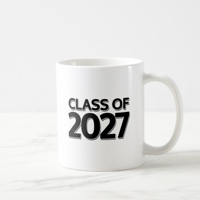 Caneca De Café Classe de 2027 (Direita)