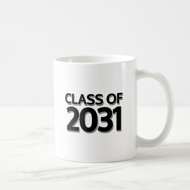 Caneca De Café Classe de 2031 (Direita)