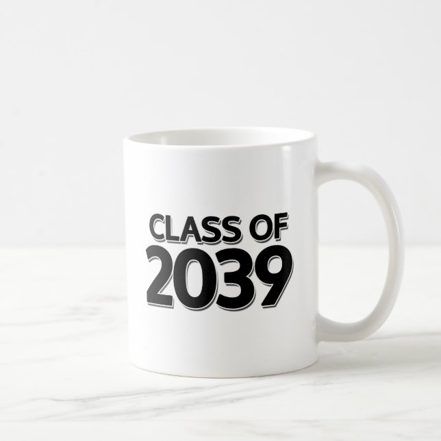 Caneca De Café Classe de 2039 (Direita)