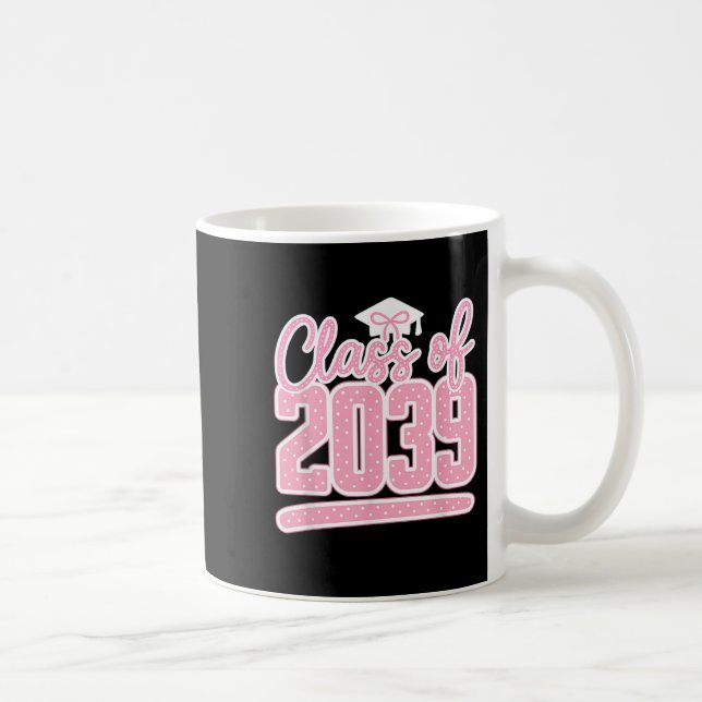 Caneca De Café Classe De 2039 Cresce Comigo, Engraçado, Jardim De (Direita)
