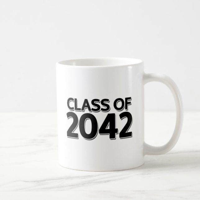 Caneca De Café Classe de 2042 (Direita)