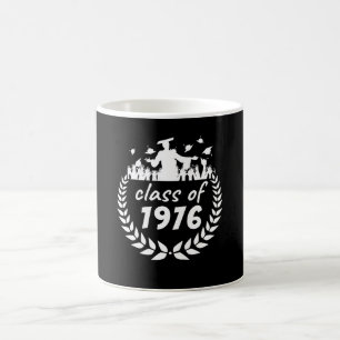 Caneca De Café classe de design de graduação ou reunião de 1976 p