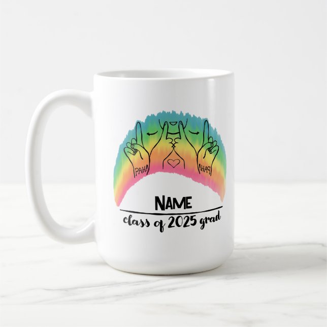 Caneca De Café Classe de Formando 2025 - PAH! (Esquerda)