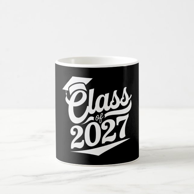 Caneca De Café Classe De Formando De Graduação 2027 (Centro)