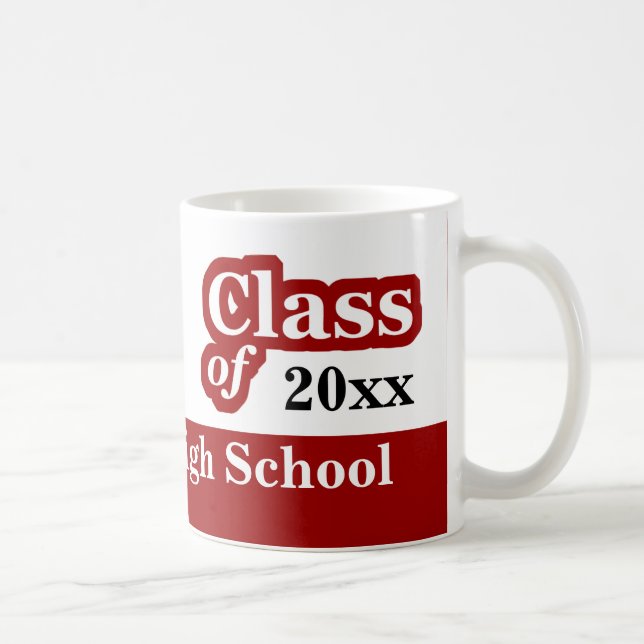 Caneca De Café classe de graduação (Direita)