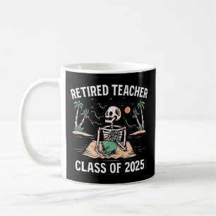 Caneca De Café Classe De Professores Reformados De 2025