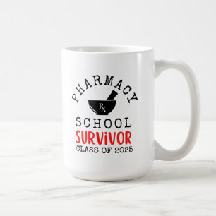 Caneca De Café Classe de Sobrevivência da Escola de Farmácia