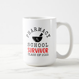 Caneca De Café Classe de Sobrevivência da Escola de Farmácia