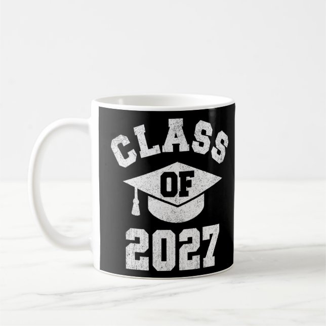 Caneca De Café Classe Graduativa De Professores De Graduação Do M (Esquerda)