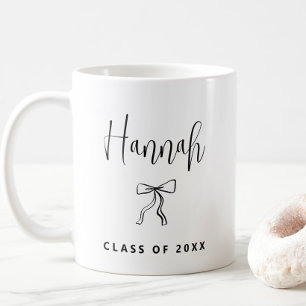 Caneca De Café Classe Personalizada Moderna Simples de Graduação