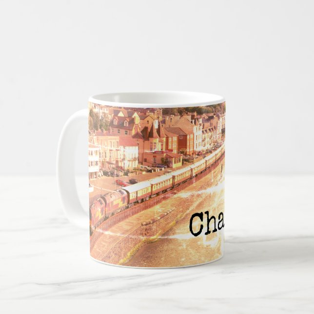 Caneca De Café Classic A Class Diesel, Orient Express, seu nome (Frente Esquerda)