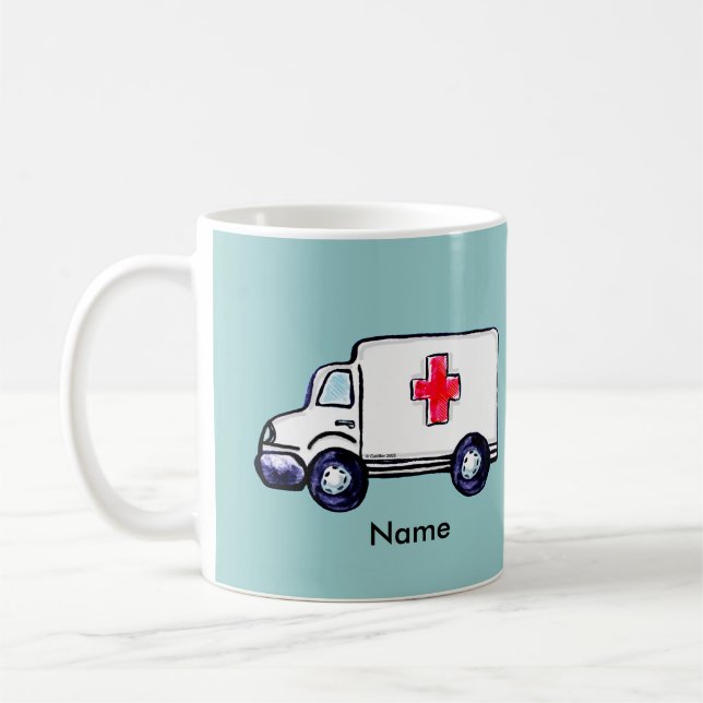Caneca de café Classic Ambulance (Esquerda)