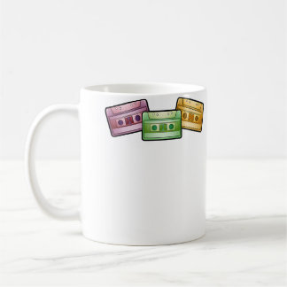 Caneca De Café Classic Cassette Tapes For Playing Music 90S
