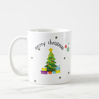 Caneca De Café Classic Merry Christmas Holiday Mug