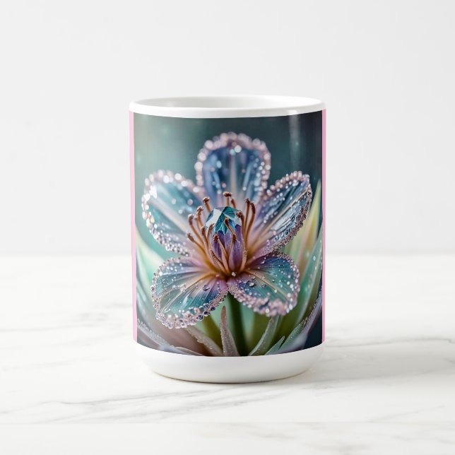 Caneca De Café Classic Mug (Sparkle Flowers) (Centro)