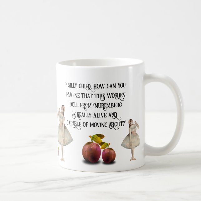 Caneca De Café Classic Nutcracker Ballet Mouse King (Direita)