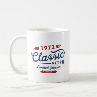 Caneca De Café Classic Retro 1972 Limited Edition - Caminhador de