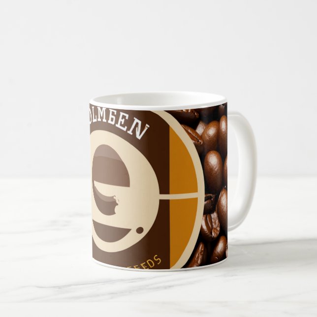caneca de café clássica (Frente Esquerda)