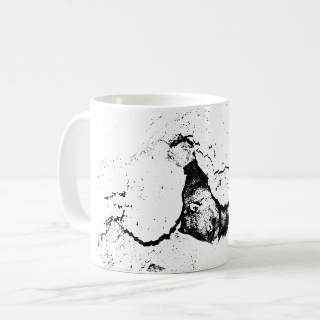 Caneca De Café Clássica, 325 ml (Frente Esquerda)