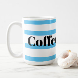 Caneca de Café Clássica - Aros Azuis