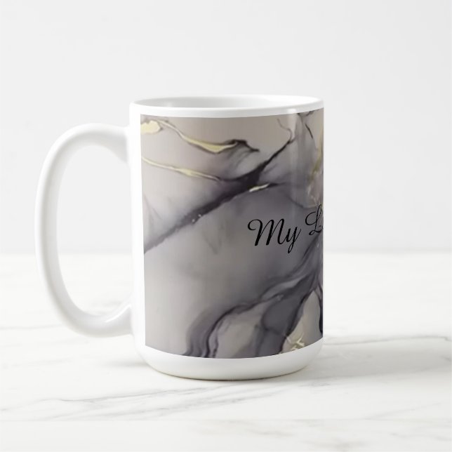 Caneca De Café Clássica Coffee Mug" "Customizable Photo Mu" (Esquerda)