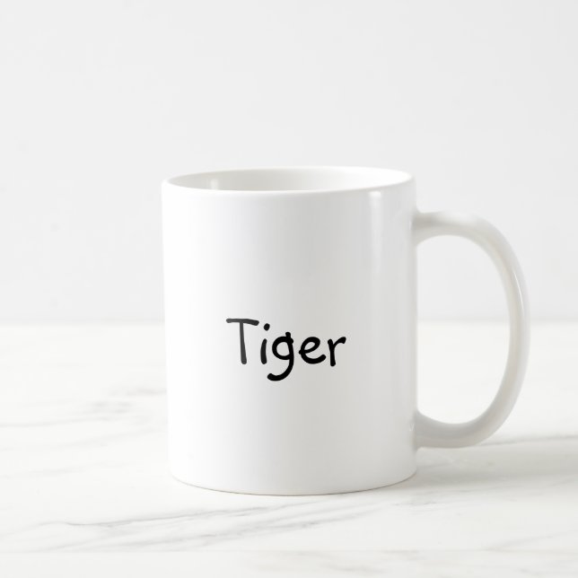 Caneca de café clássica com o "tigre " (Direita)
