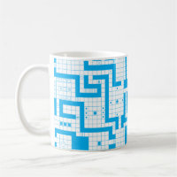 Caneca de café clássica do mapa do RPG
