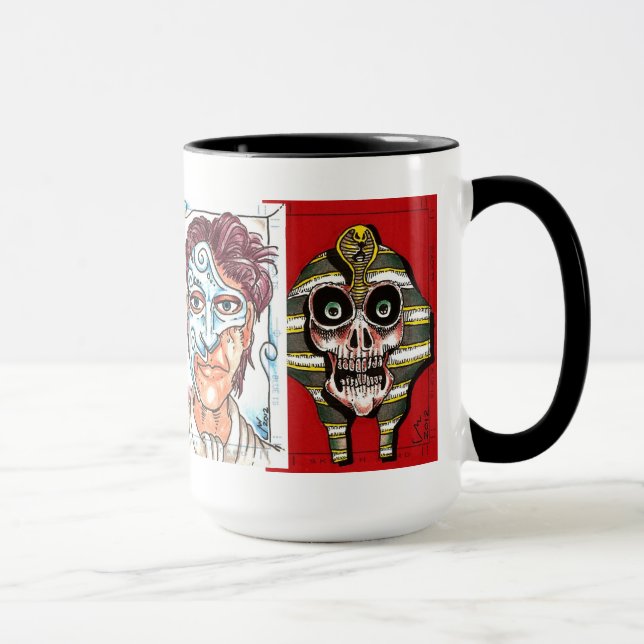 Caneca de café clássica dos filmes policiais de (Direita)