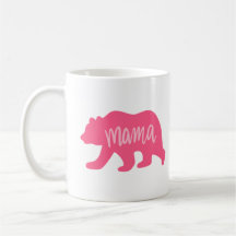 Clássica Mama Rosa Bear Mug