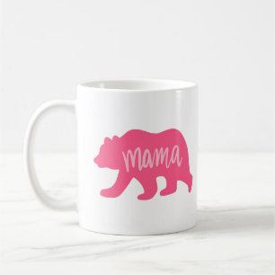Caneca De Café Clássica Mama Rosa Bear Mug