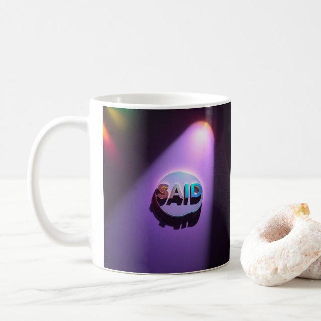 Caneca De Café Clássica Mug, 11 oz (Com Donut)