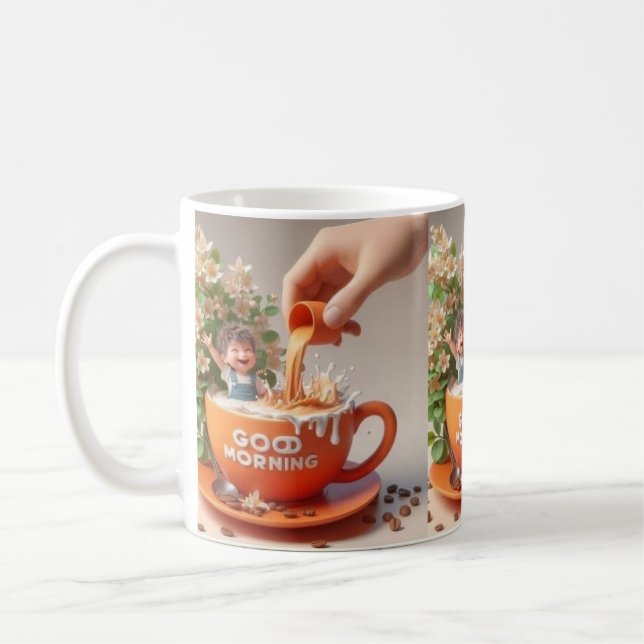 Caneca De Café Clássica Mug, 11 oz (Esquerda)