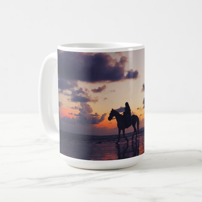 Caneca De Café Clássica Mug, 15 oz (Frente Esquerda)