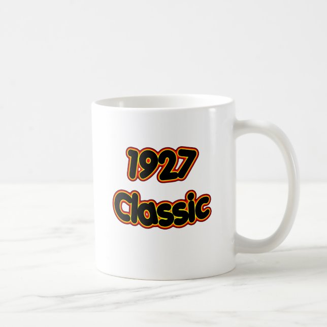Caneca De Café Clássico 1927 (Direita)