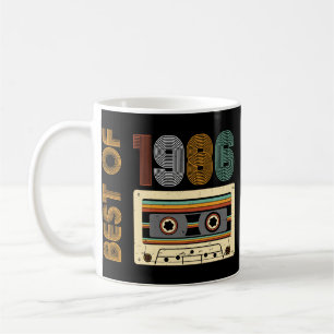 Caneca De Café Clássico 1986 Feito em 1986 40º Aniversário 40 Ano