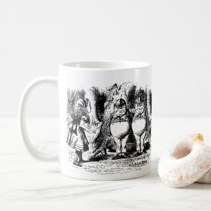 Caneca De Café Clássico Alice no País das Maravilhas, Tweedledum 