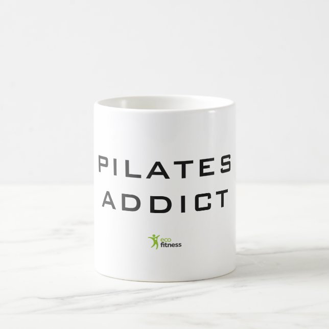 Caneca De Café Clássico branco 11 oz Mug | Viciado em Pilatos (Centro)