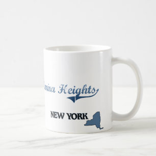 Caneca De Café Clássico da Nova Iorque das alturas de Elmira