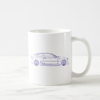 Caneca De Café Clássico de BMW E46