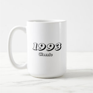 Caneca De Café Clássico Design Retro Vintage 1993