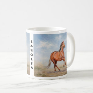 Caneca De Café Clássico do Cavalo Majestoso
