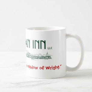 Caneca De Café Clássico do logotipo da pensão de Usonian da
